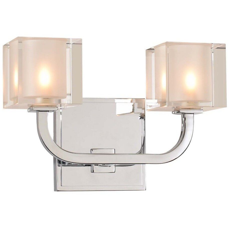Arcata LED 10 inch Chrome Bath Vanity Light Wall Light
