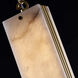 Vertical 5 inch Winter Brass Pendant Ceiling Light