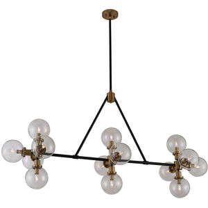 Cameo Island Light Ceiling Light in Brushed Pearlized Brass