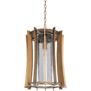 Ronan 1 Light 12 inch Modern Bronze Hanging Lantern Ceiling Light