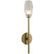 June Wall Sconce Wall Light in Winter Brass