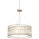 Atelier 4 Light 26 inch Tarnished Silver Pendant Ceiling Light