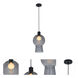 Cores 1 Light 9 inch Matte Black Pendant Ceiling Light