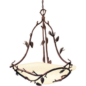 Ponderosa 5 Light 28 inch Ponderosa Pendant Ceiling Light in Without Glass