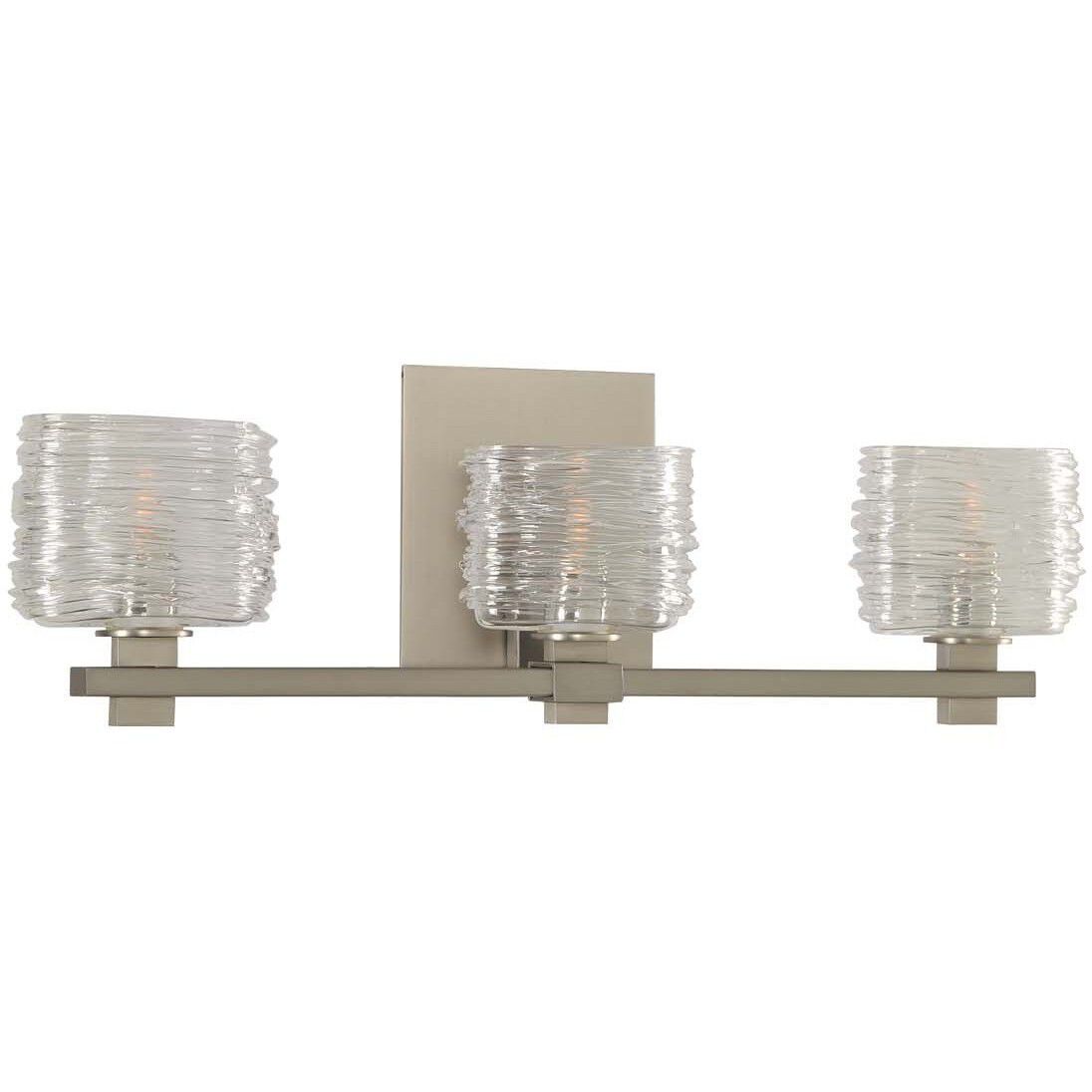 Clearwater LED 21 inch Satin Nickel Bath Vanity Light Wall Light