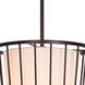 Pacifica 1 Light 13 inch Bronze Mini Pendant Ceiling Light