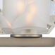 Regent LED 11 inch Satin Nickel Bath Vanity Light Wall Light