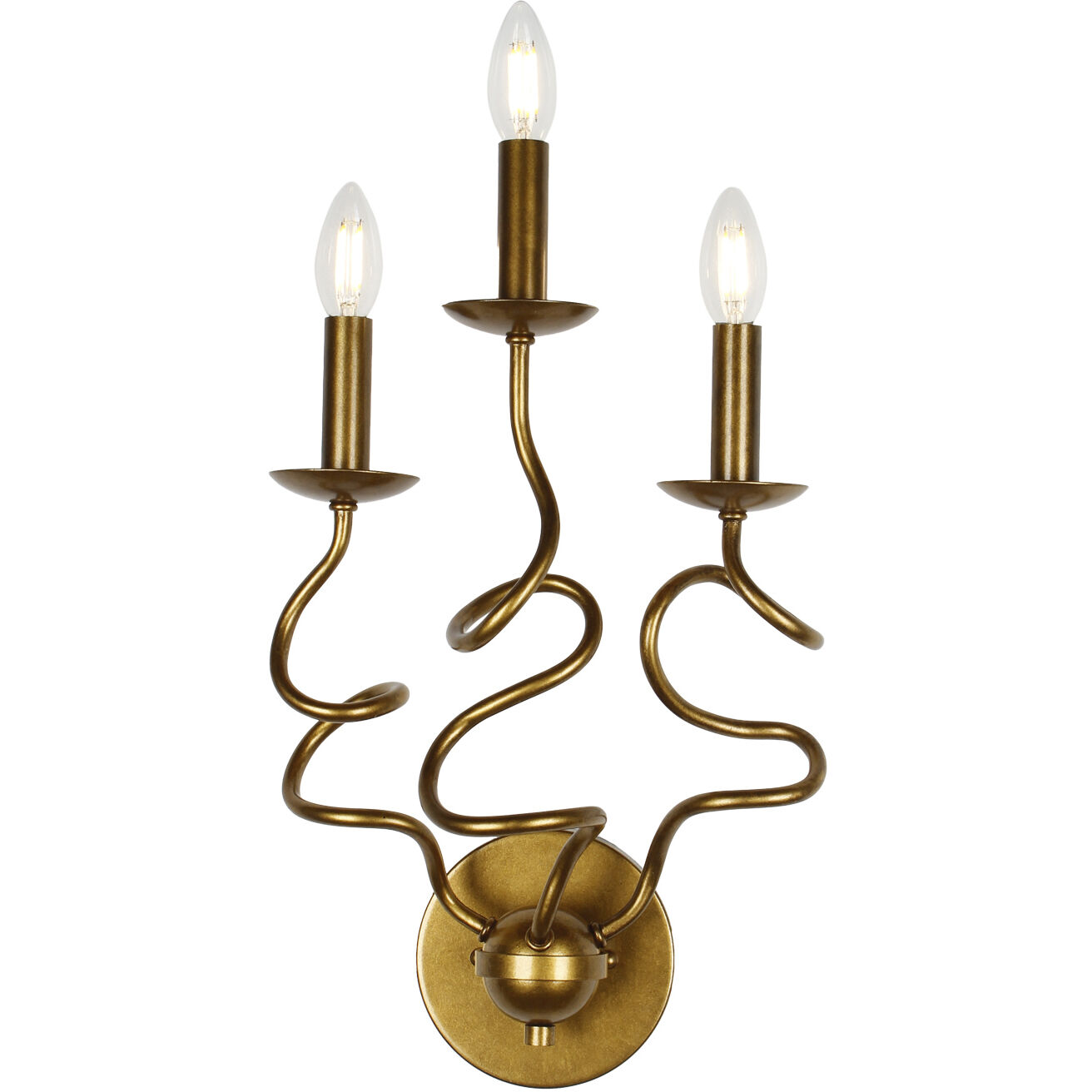 Rizo 3 Light 11 inch Oil Rubbed Bronze Wall Sconce Wall Light