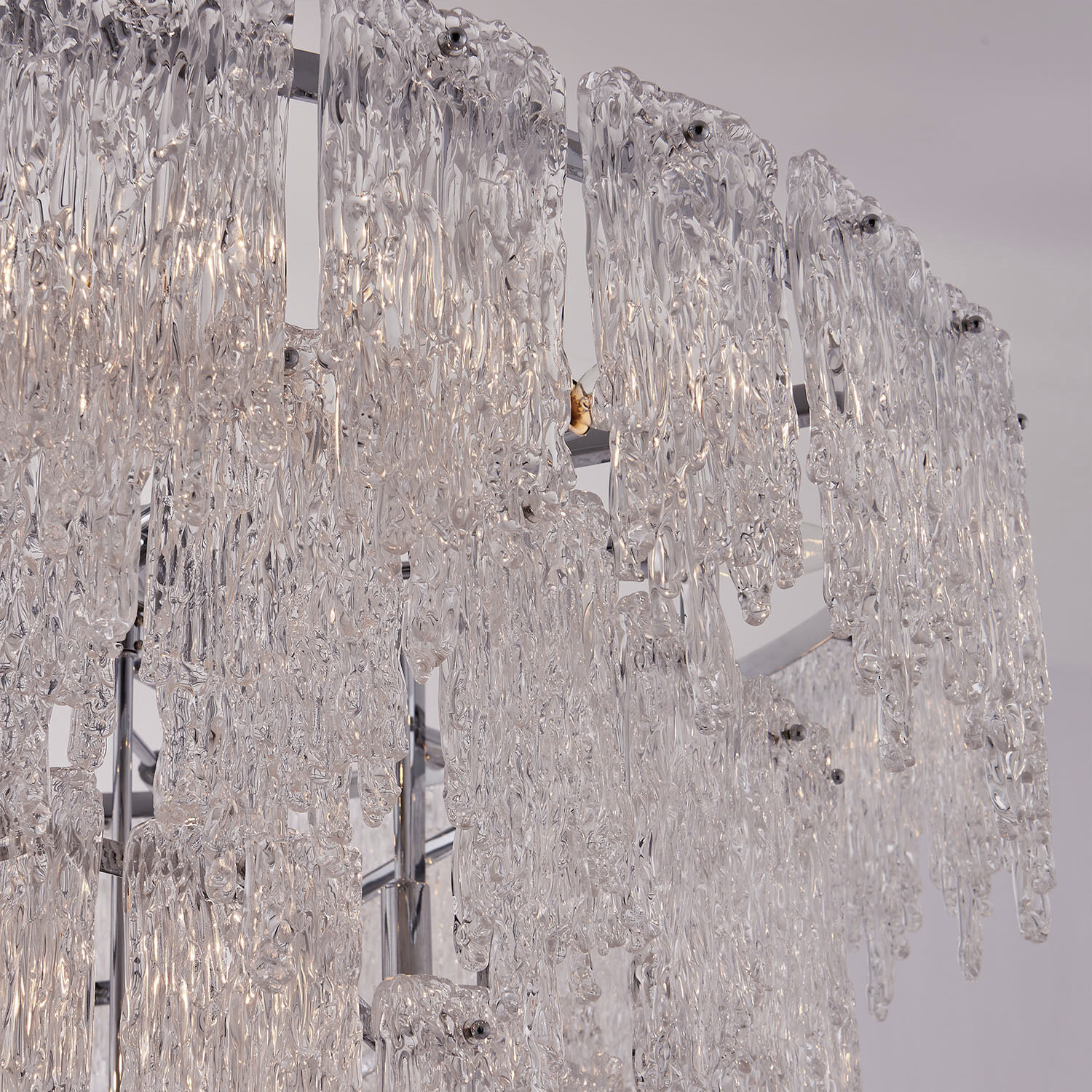 Gisel 22 Light 40 inch Polished Chrome Pendant Ceiling Light