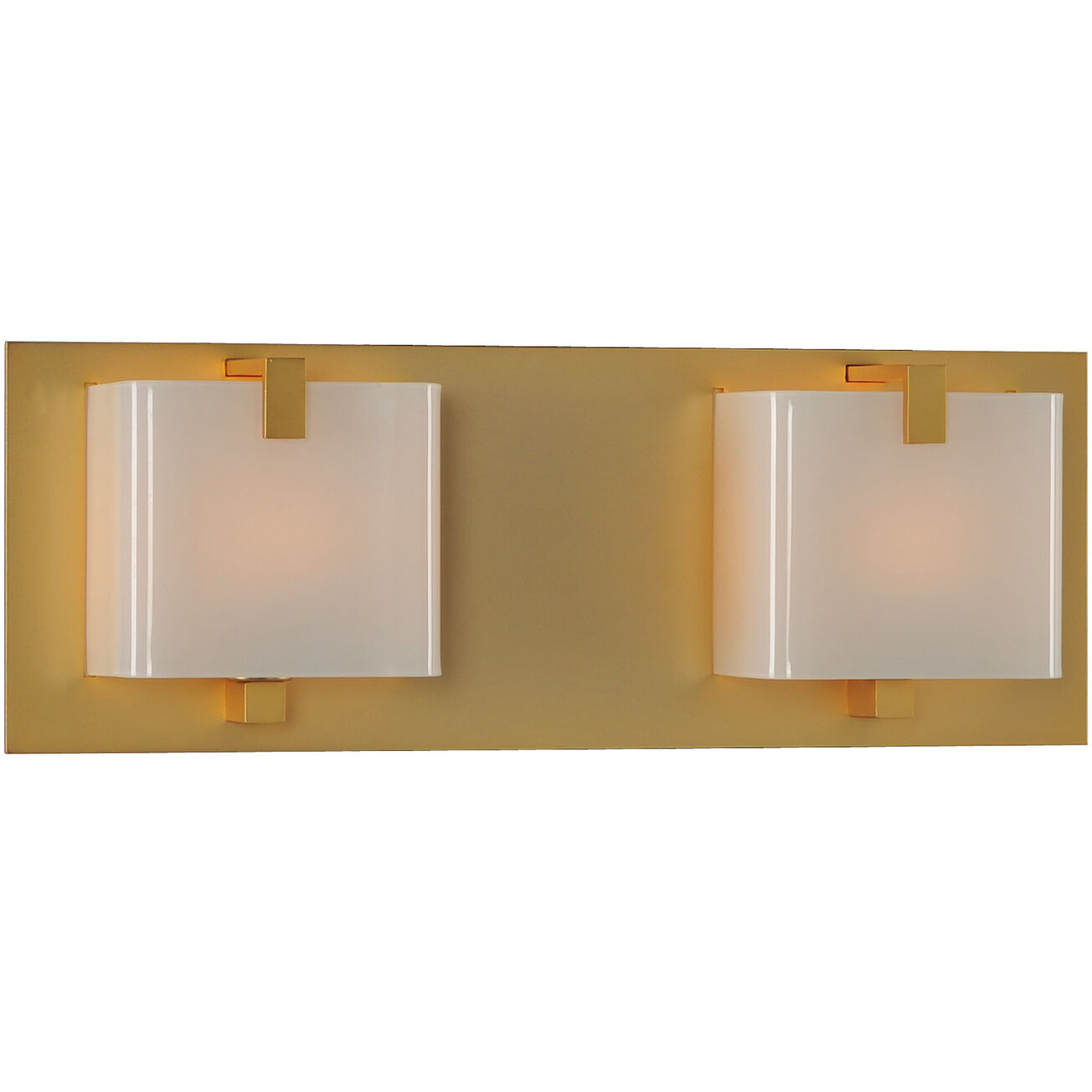 Meridian LED 14 inch Gold Bath Light Wall Light