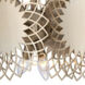Helia Island Light Ceiling Light in Brushed Champagne Gold