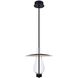 Hugo 16 inch Matte Black Pendant Ceiling Light