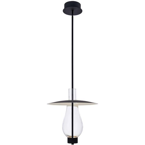 Hugo 16 inch Matte Black Pendant Ceiling Light