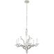 Venus 6 Light 26 inch Pewter Chandelier Ceiling Light in Cast Brass