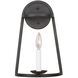 Wickenburg 1 Light 9 inch Black Iron Wall Sconce Wall Light