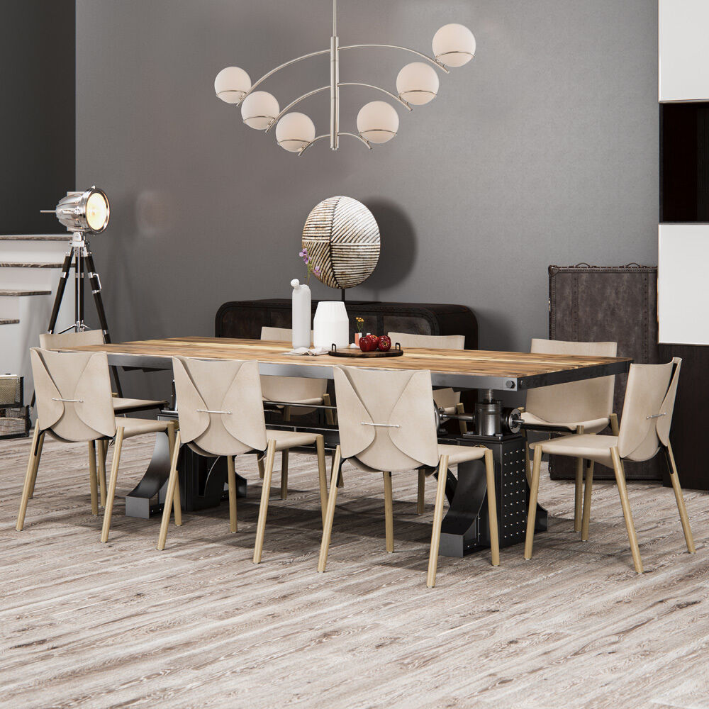 Everett 6 Light 20 inch Polished Nickel Foyer Light Ceiling Light