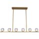 Stella Island Light Ceiling Light in Winter Brass