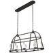 Wickenburg 8 Light 42 inch Black Iron Island Light Ceiling Light