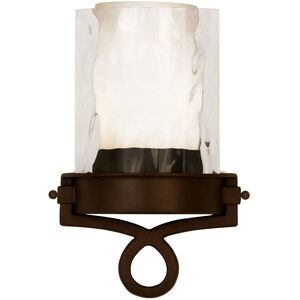 Newport 1 Light 8 inch Satin Bronze ADA Wall Sconce Wall Light in Without Glass