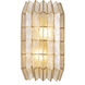 Fractal 2 Light 8.5 inch Oxidized Gold Leaf Wall Sconce Wall Light