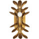 Botanica Wall Sconce Wall Light in Warm Gold