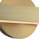 Lavo Wall Sconce Wall Light in Winter Brass