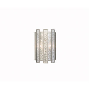 Palisade 2 Light 10 inch Tarnished Silver ADA Wall Sconce Wall Light