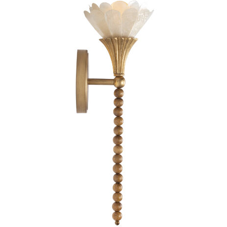 Flora Wall Sconce Wall Light in Modern Gold