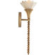Flora Wall Sconce Wall Light in Modern Gold