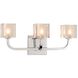 Arcata LED 17 inch Chrome Bath Vanity Light Wall Light