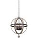 Harper 6 Light 25 inch Florence Gold Pendant Foyer Ceiling Light