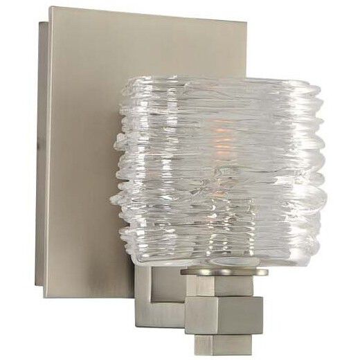 Clearwater LED 5 inch Satin Nickel Bath Vanity Light Wall Light