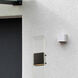 Aria LED 19 inch Matte Black Outdoor Wall Sconce
