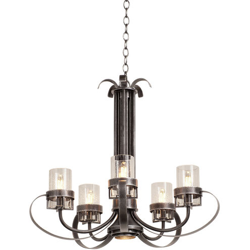 Bexley 6 Light 28 inch Vintage Iron Chandelier Ceiling Light