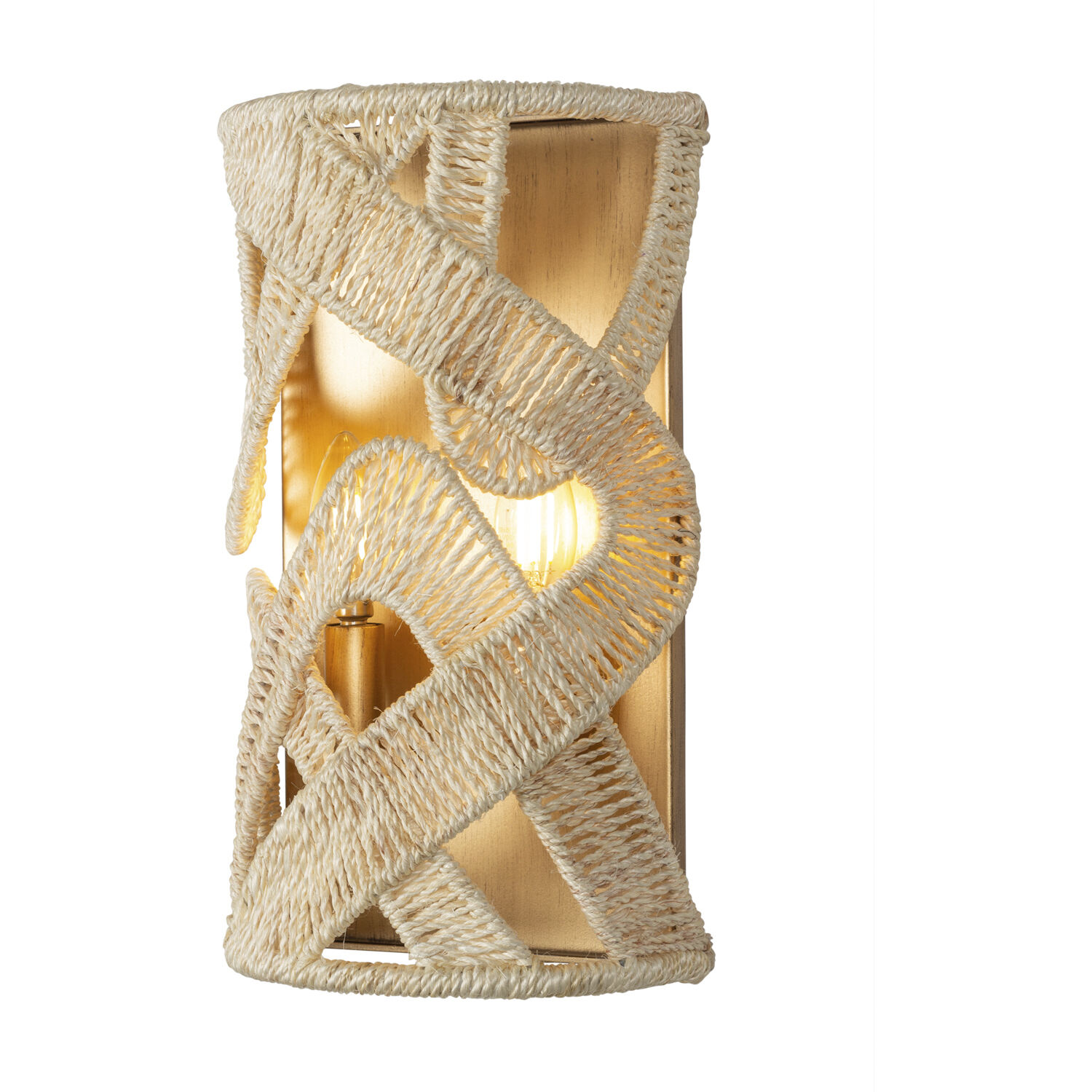 Soga Wall Sconce Wall Light in Modern Gold And White