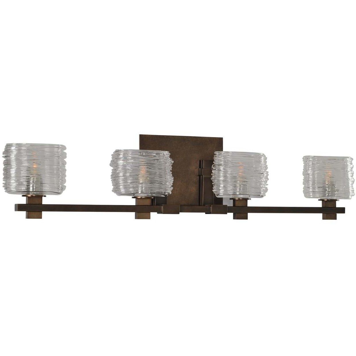 Clearwater 4 Light 29.00 inch Bathroom Vanity Light