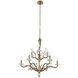 Venus 9 Light 32 inch Historic Brass Chandelier Ceiling Light