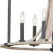 Middleton 6 Light 26 inch Natural Iron Pendant Ceiling Light
