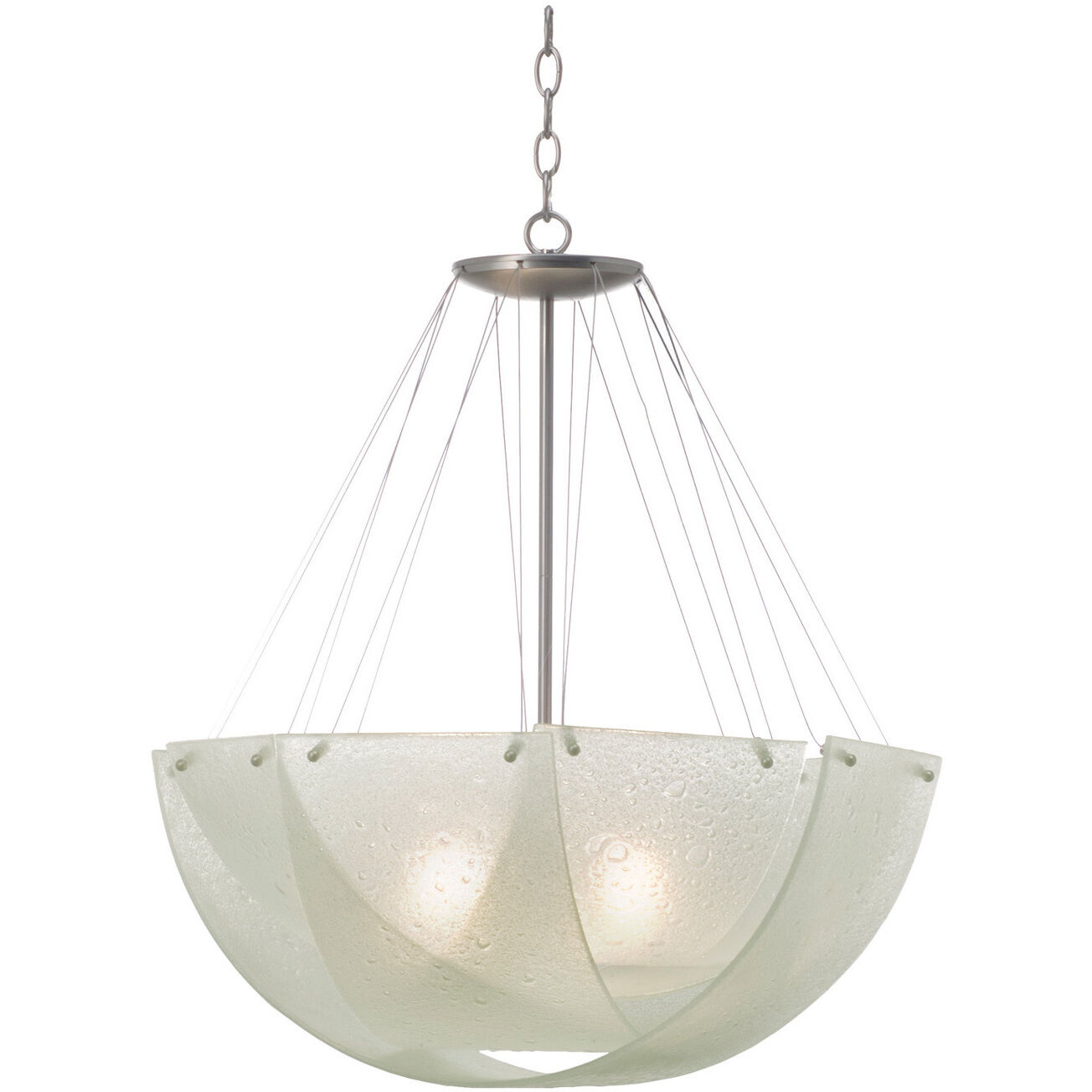 Cirrus 3 Light 24 inch Satin Nickel Pendant Ceiling Light