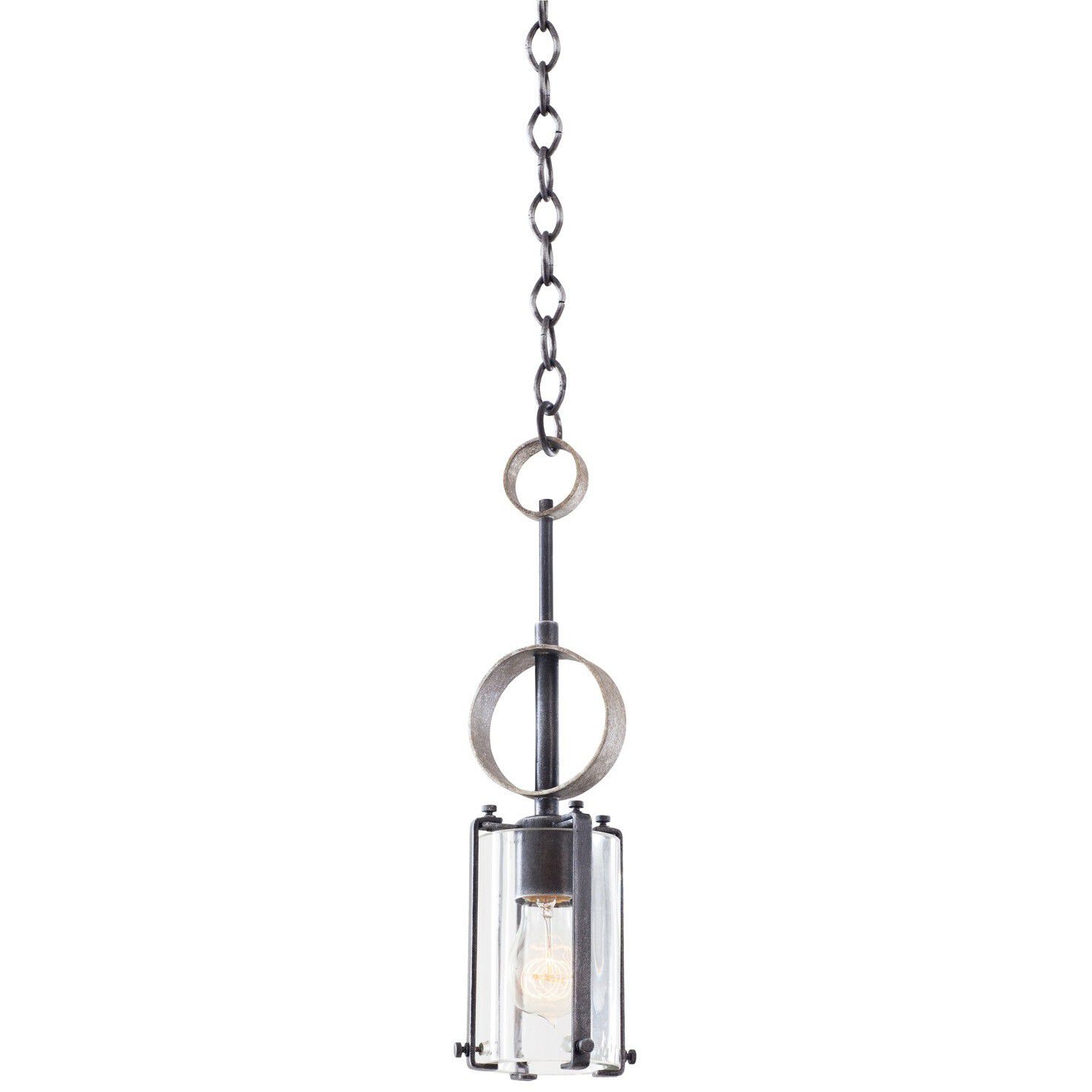 Irvine 1 Light 5 inch Vintage Iron Mini Pendant Ceiling Light