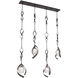 Solana LED 45 inch Oxidized Copper Island Light Ceiling Light