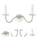 Venus Wall Sconce Wall Light in Pewter