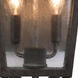 Saddlebrook 2 Light 21 inch Aged Iron Outdoor Wall Sconce