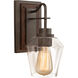 Allegheny 1 Light 6 inch Brownstone Wall Sconce Wall Light