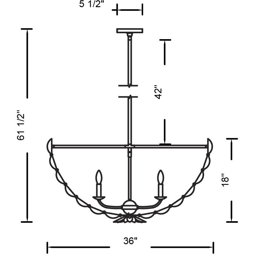 Amor 8 Light 36 inch Oxidized Gold Leaf And White Chandelier Ceiling Light