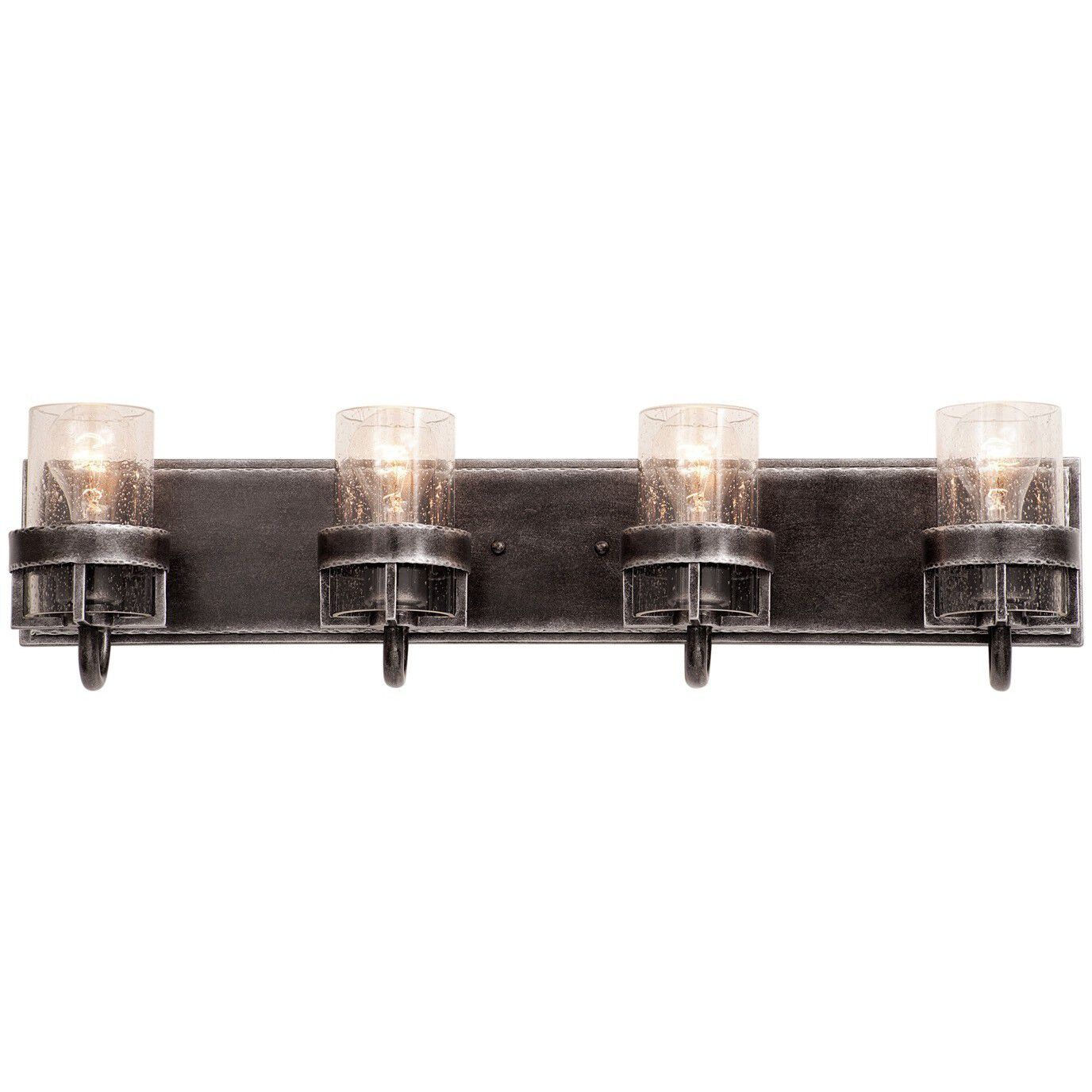 Bexley 4 Light 28 inch Vintage Iron Bath Vanity Light Wall Light