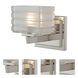 Victoria LED 6 inch Polished Nickel Bath Vanity Light Wall Light