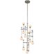 Mercer LED 16 inch Polished Nickel Foyer Pendant Ceiling Light