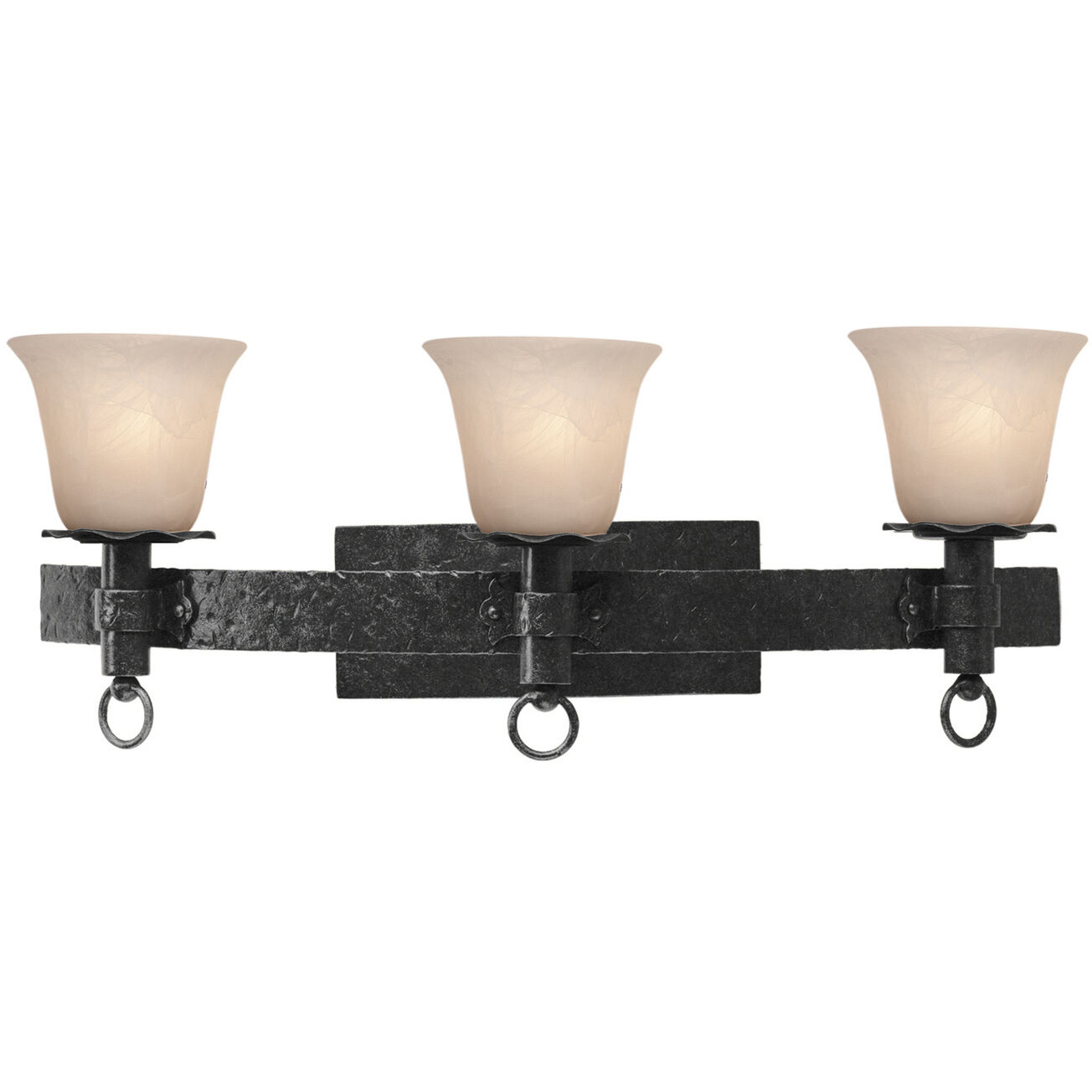 Americana 3 Light 26.5 inch Tortoise Shell Vanity Light Wall Light