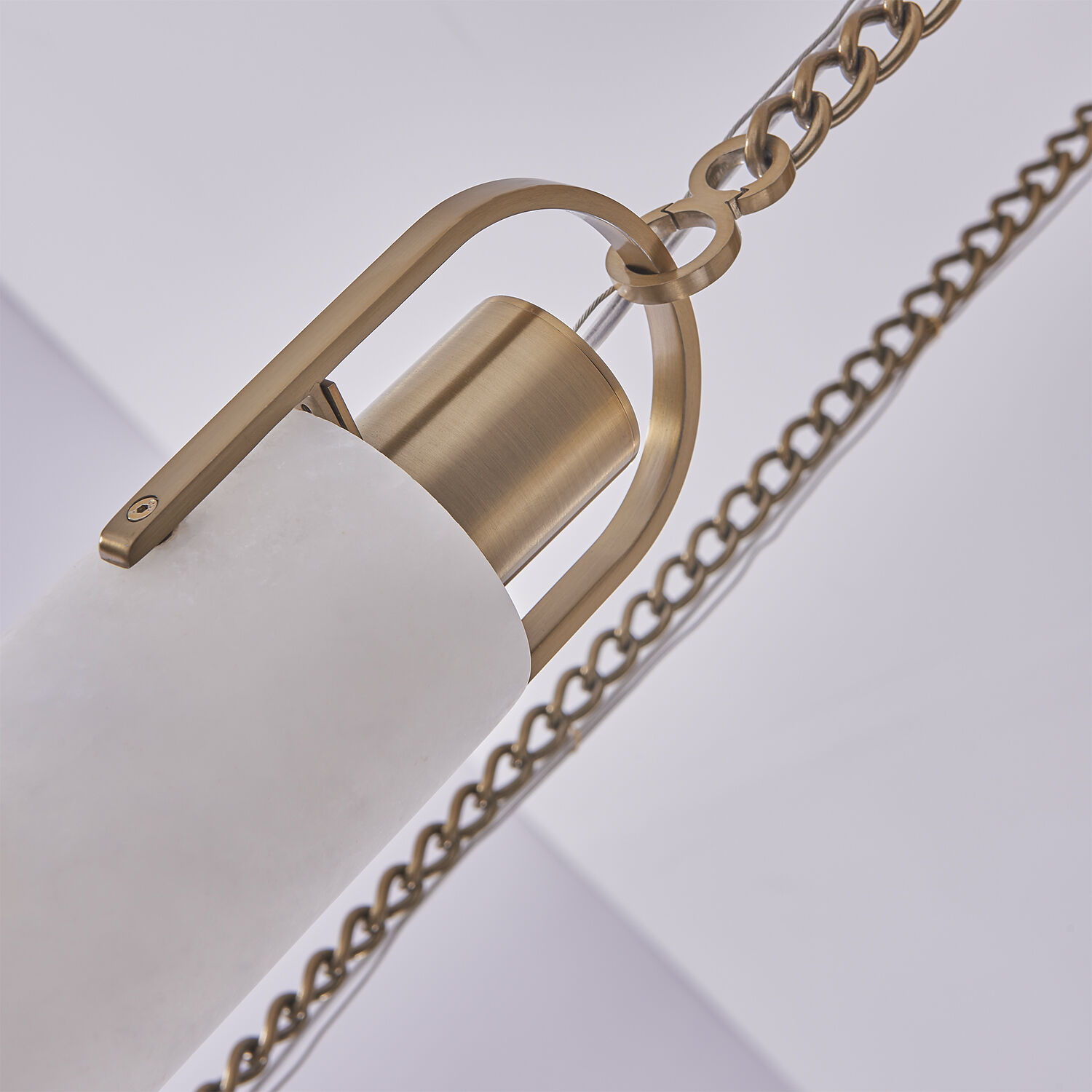 Flint Additions 24 inch Winter Brass Pendant Ceiling Light